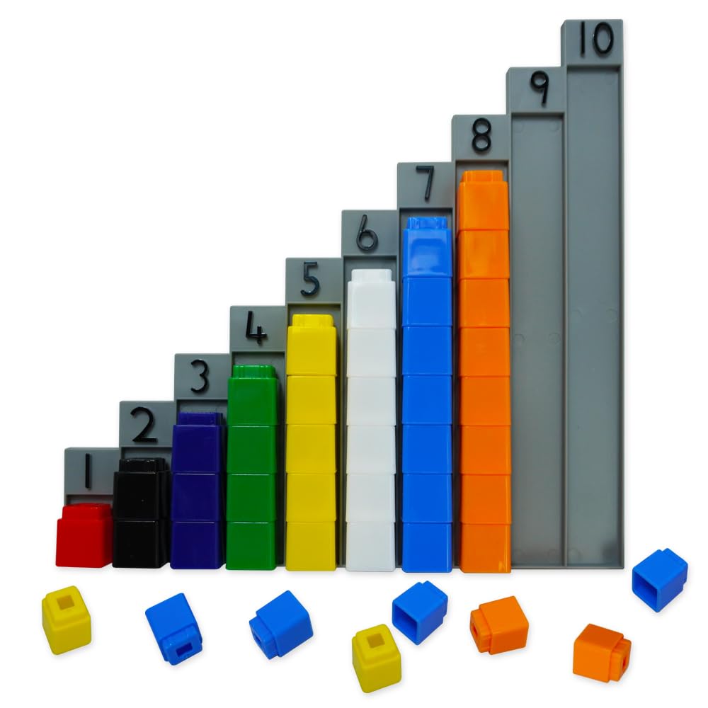 Didax Educational Resources Unifix Cubes Set (100 Pack) - Image 4
