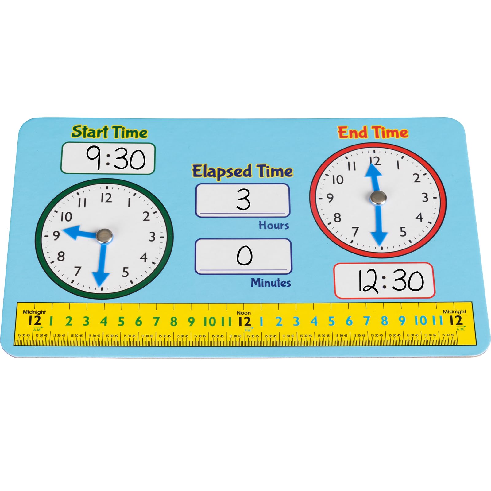 Dry Erase Elapsed Time Practice Boards - 6 Boards - Image 3