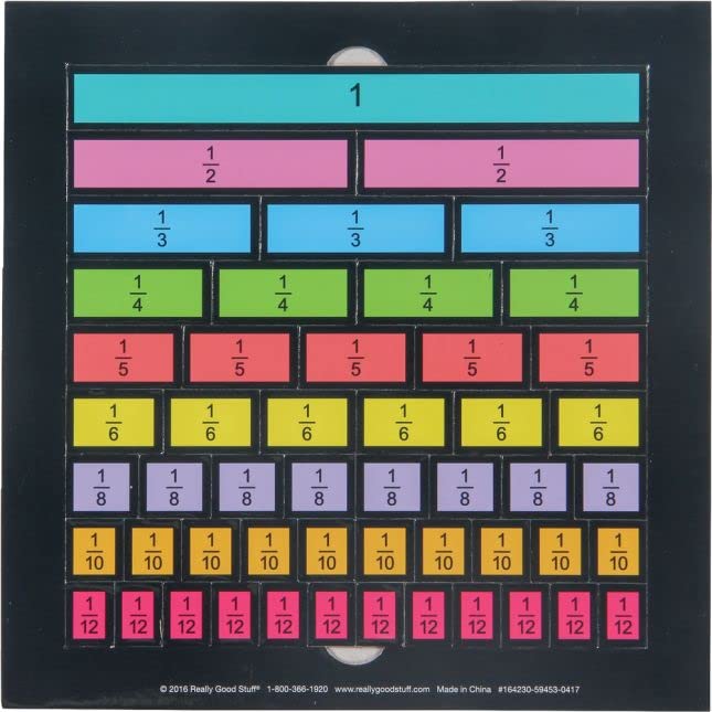 Equivalent Fraction Bars - Set of 6 Fraction Puzzles - Image 3