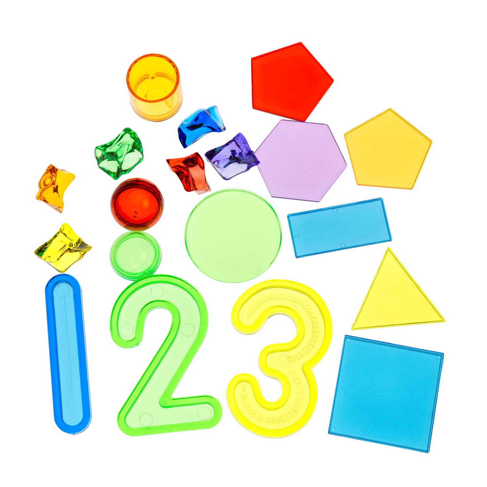 Excellerations Light Table Math Bin - 296 Pieces - Image 5