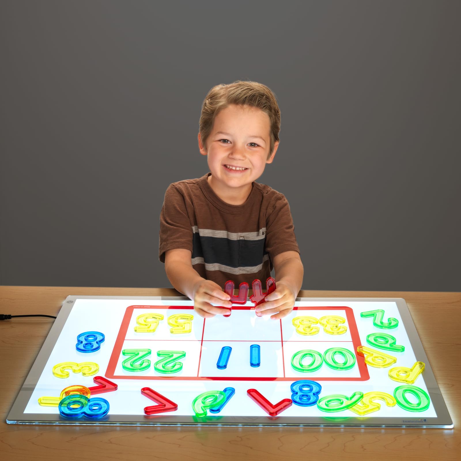 Excellerations Light Table Math Mats - Set of 6 - Image 5