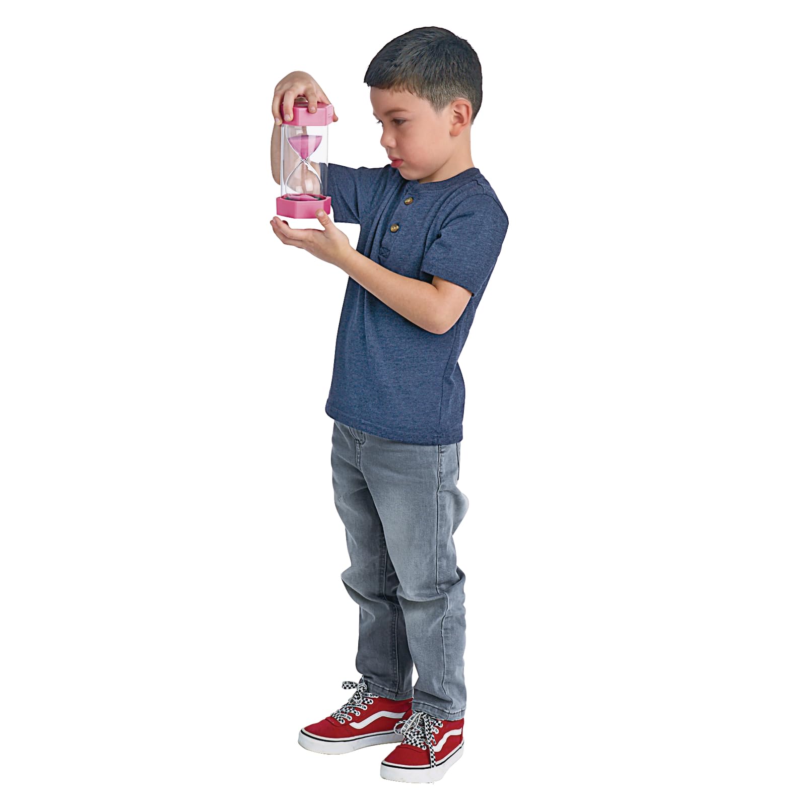 Excellerations Sand Timer - 10 Minutes, Pink - Image 4