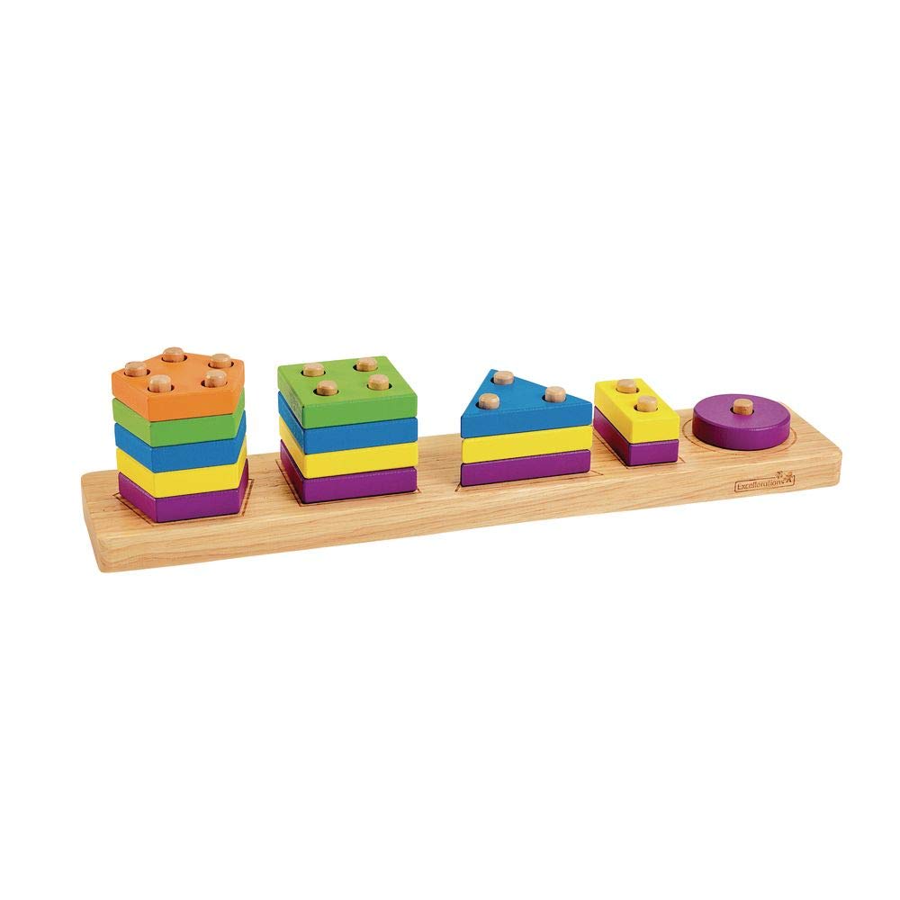Excellerations Shape Sorter - 16 Pieces (Item # ASSORT) - Image 2