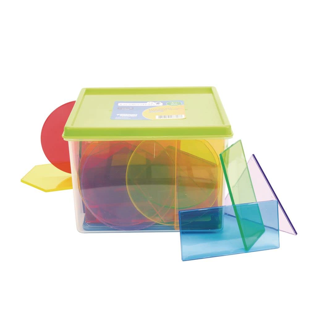 Excellerations STEM Translucent Attribute Shapes 36 Pieces (Item # TRANSHP) - Image 5