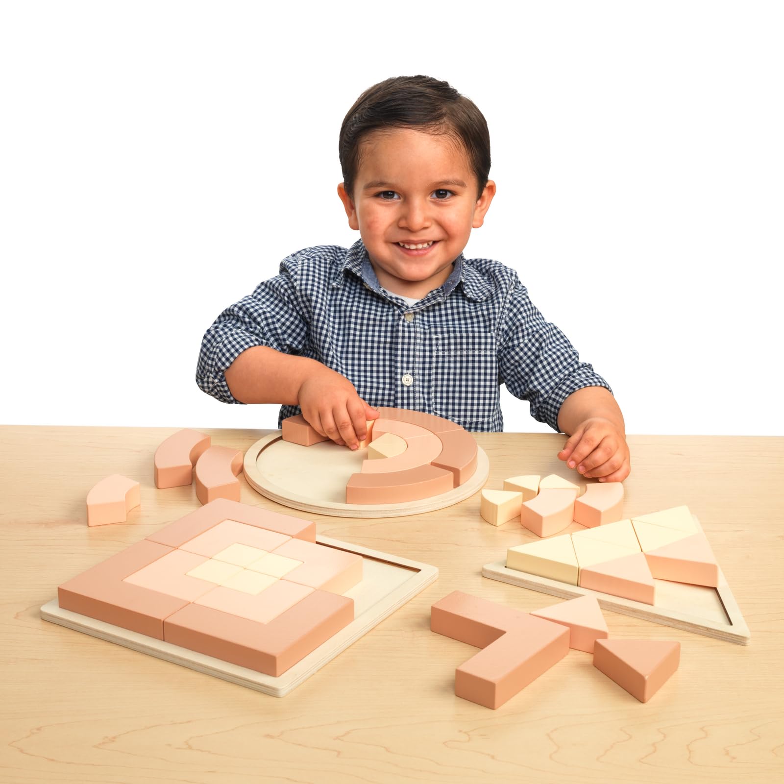 Excellerations Wooden Attribute Puzzle Collection - Set of 3 - Image 4