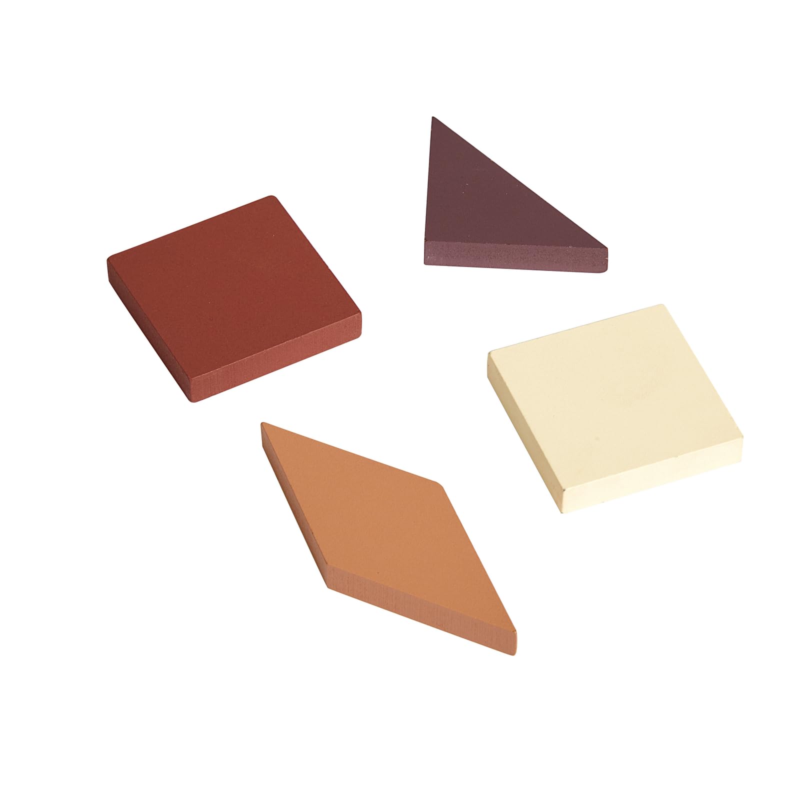 Excellerations Wooden Pattern Blocks - 44 Pieces - Image 3