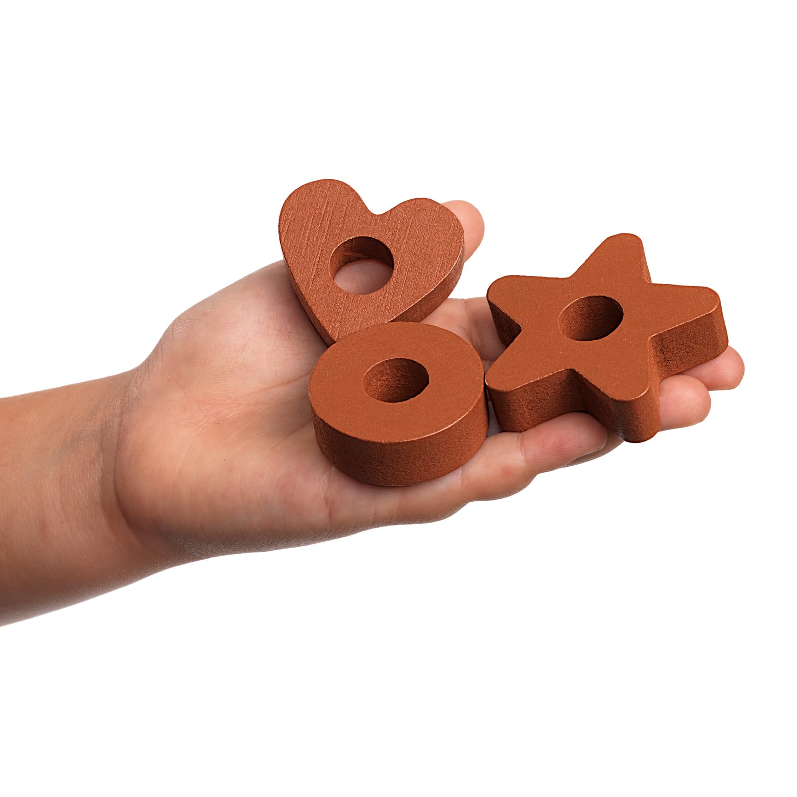 Excellerations Wooden Shape Number Counter - Natural - Image 3