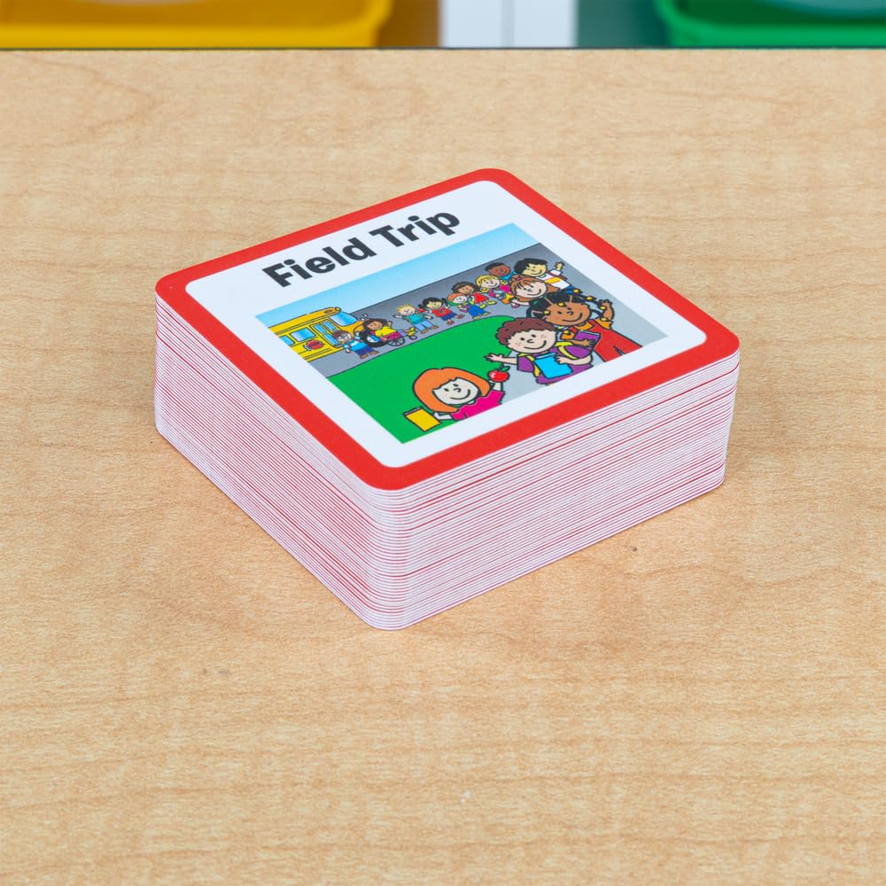 Individual Student Visual Schedule - 1 holder, 55 cards - Image 4
