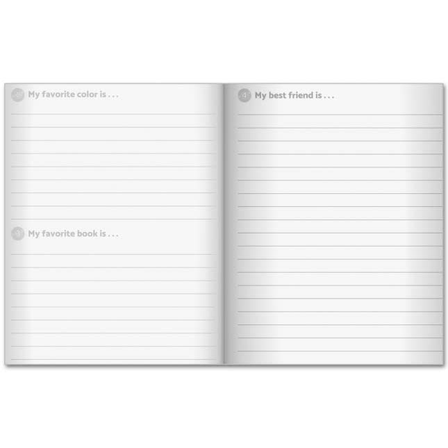 Really Good Stuff 100 Things About Me Writing Journals - Image 3