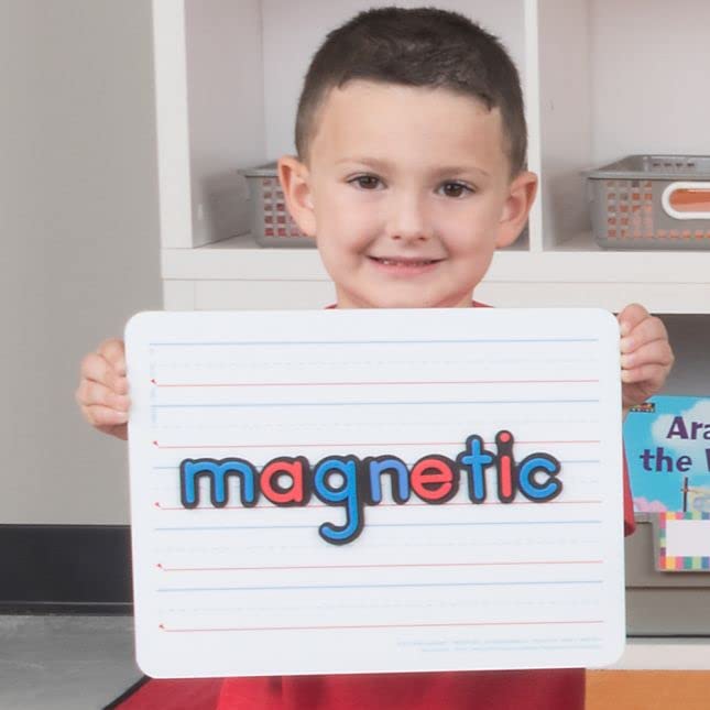 Really Good Stuff 12" X 9" Two-Sided Magnetic Primary-Lined Dry Erase Boards - Set of 12 - Image 4