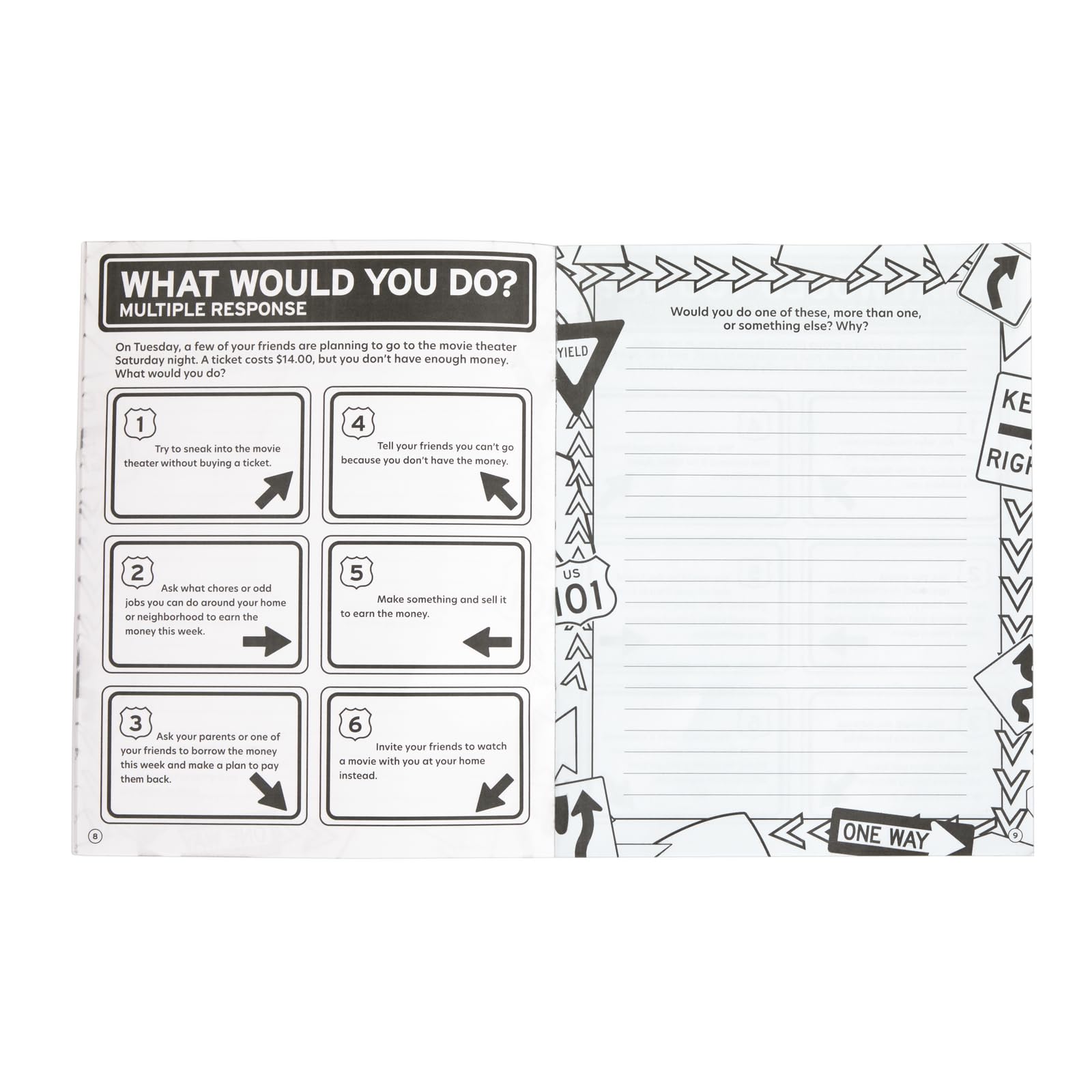 Really Good Stuff 12PK What Would You Do? SEL Responsible Decision-Making Journal - Upper Grades SEL - Responsible Decision Making - Image 4
