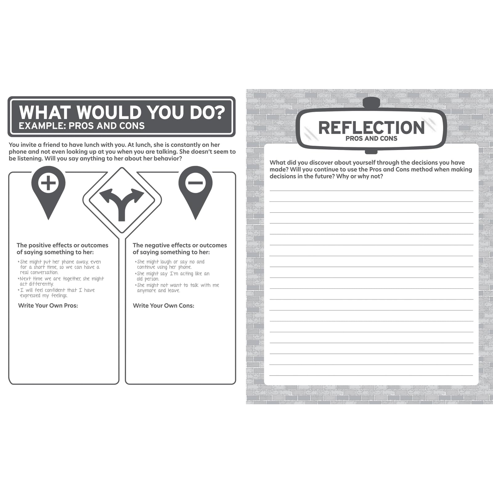 Really Good Stuff 12PK What Would You Do? SEL Responsible Decision-Making Journal - Upper Grades SEL - Responsible Decision Making - Image 5