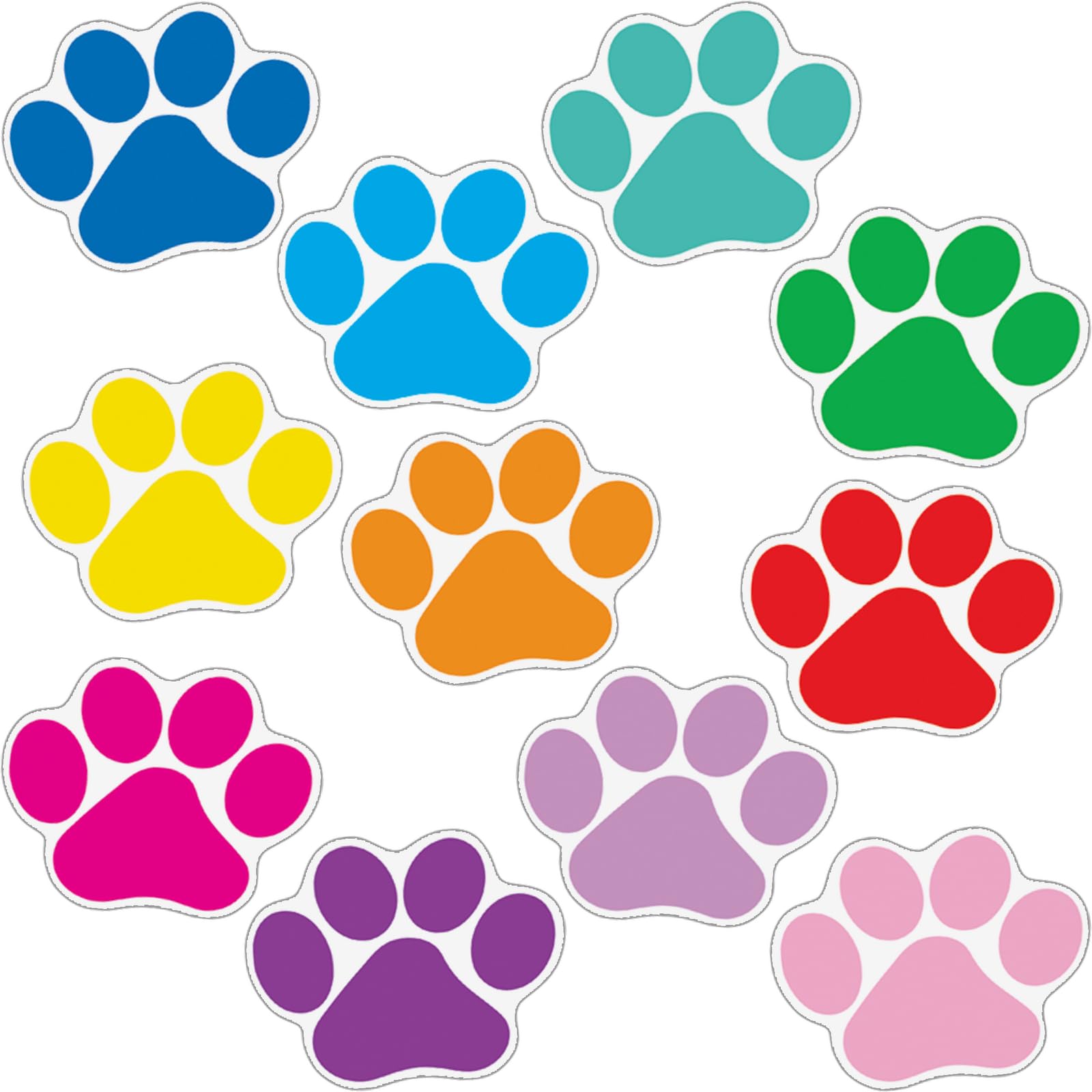 Really Good Stuff 161142 Student Name Pawprint Magnets