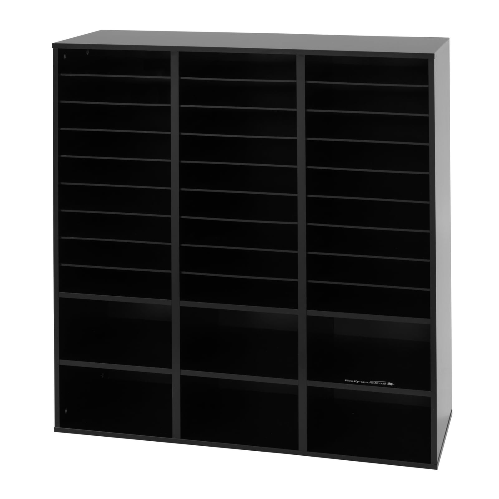 Really Good Stuff 27-Slot Mail and Supplies Center with 6 Cubbies - Image 4