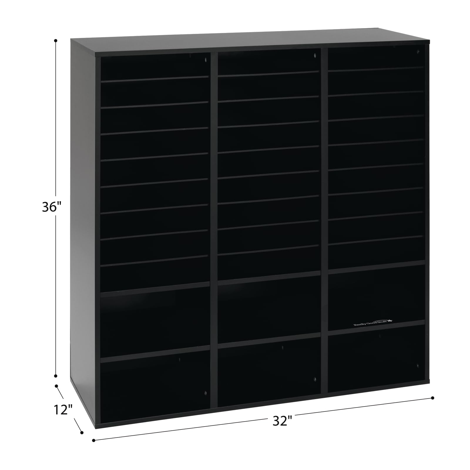 Really Good Stuff 27-Slot Mail and Supplies Center with 6 Cubbies - Image 5