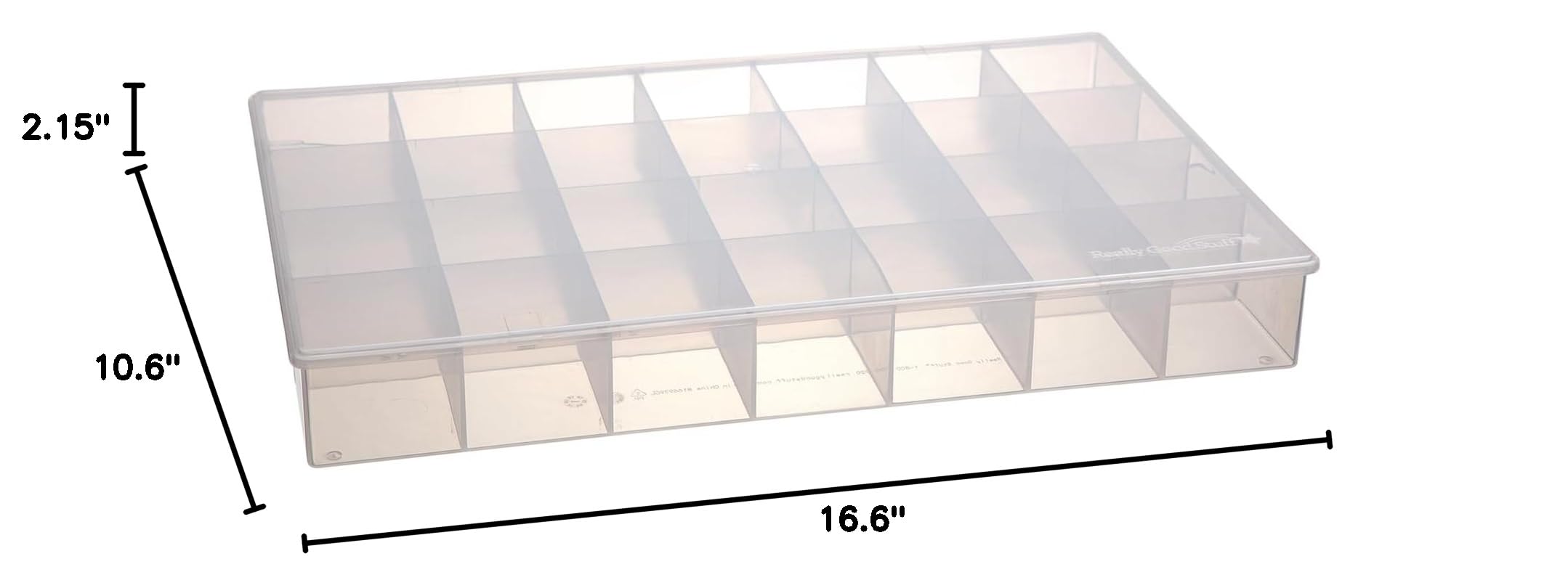 Really Good Stuff 28 Compartment Plastic Storage Case - Image 5