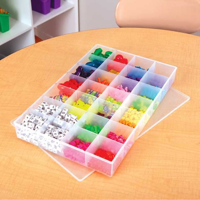 Really Good Stuff 28 Compartment Storage Case - Set of 4 - Image 4