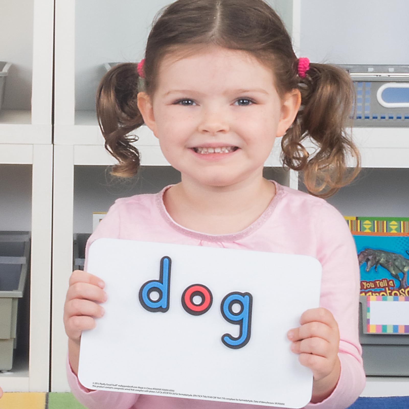 Really Good Stuff 9" X 6" Mini Magnetic Dry Erase Boards Set of 6 - Image 6