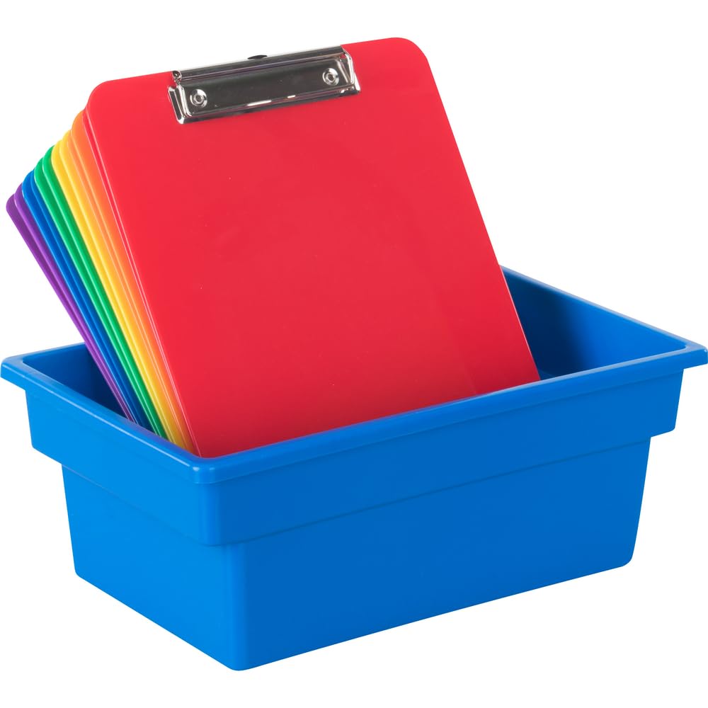 Really Good Stuff All-Purpose Bin - Set of 12 Clear - Image 4