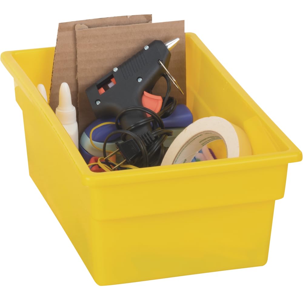 Really Good Stuff All-Purpose Bins - Set of 12-6 Colors - Image 4