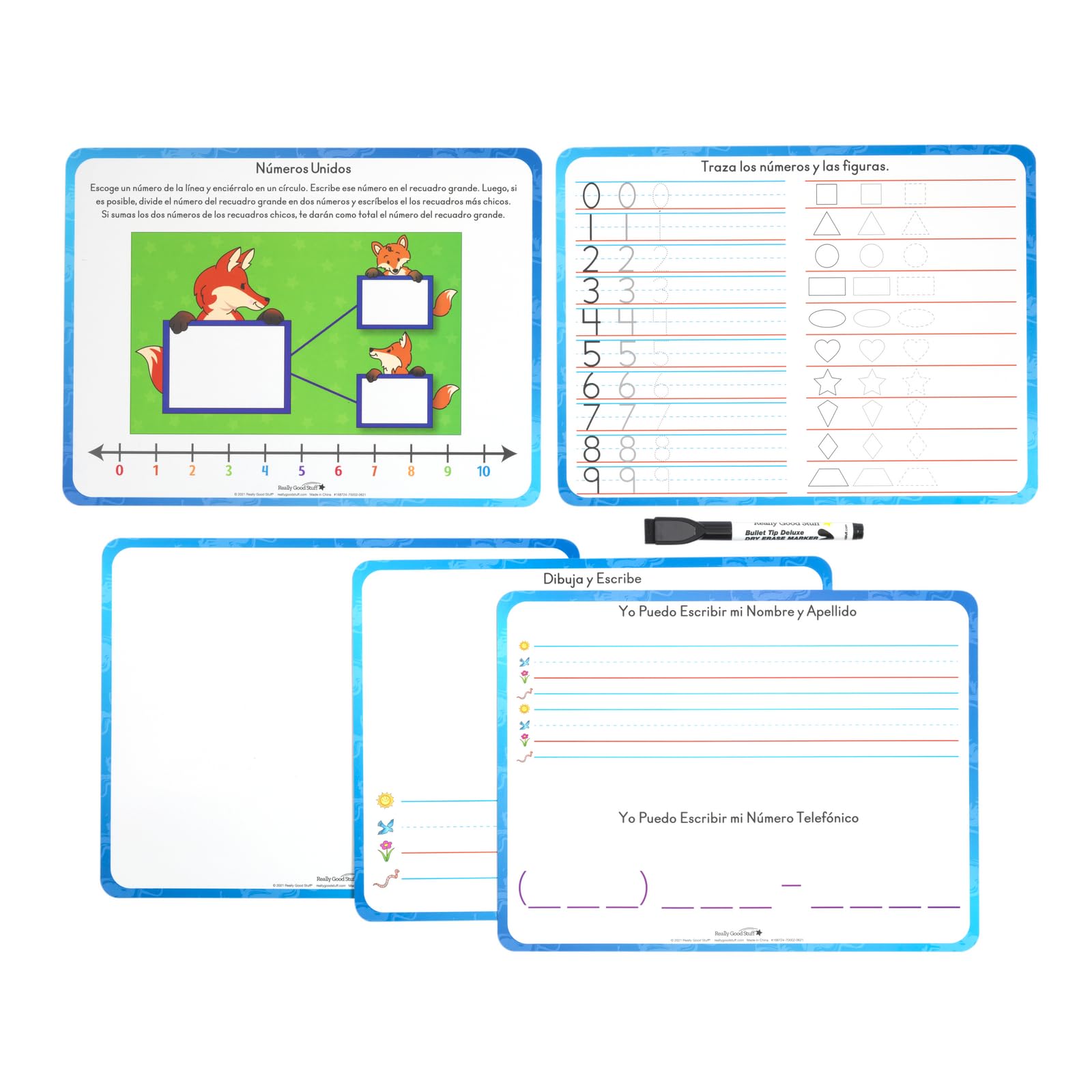 Really Good Stuff Aprendizaje Exitoso: Jardín de infancia - Lectura y Matemáticas (Spanish Learning Success: Grade K – Reading, Math, & SEL) - Image 4