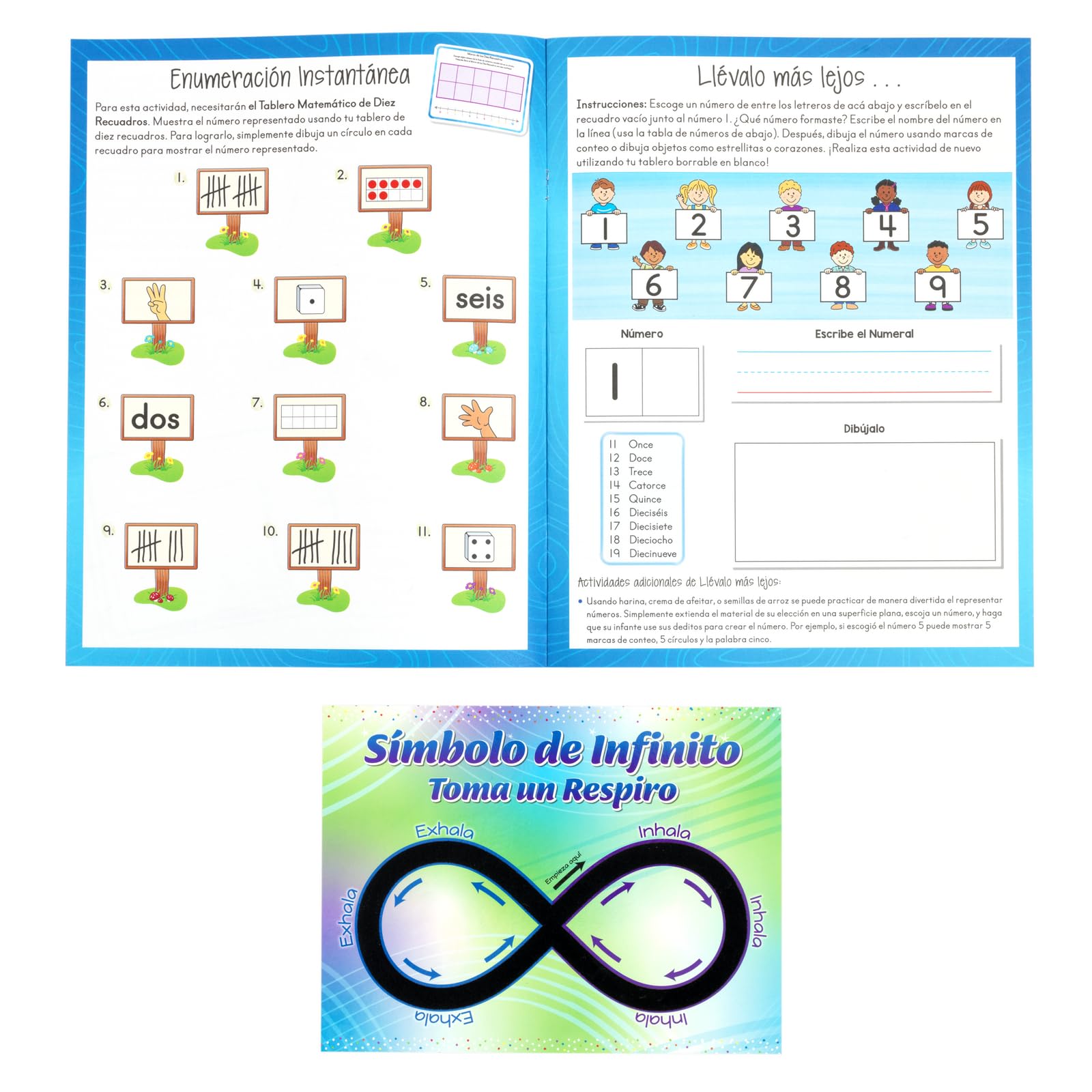 Really Good Stuff Aprendizaje Exitoso: Jardín de infancia - Lectura y Matemáticas (Spanish Learning Success: Grade K – Reading, Math, & SEL) - Image 6