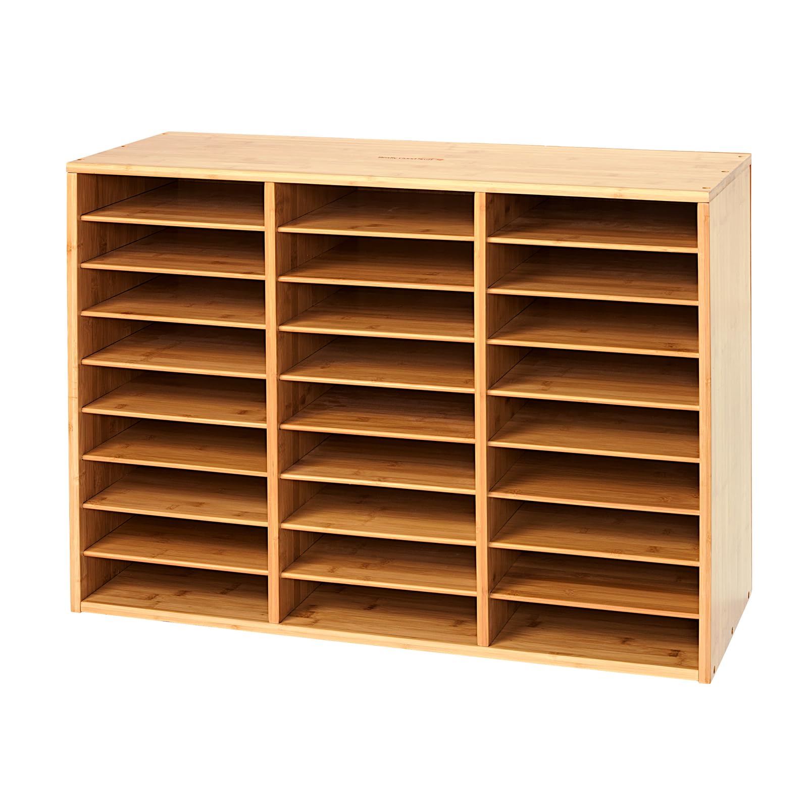 Really Good Stuff Bamboo Mail Center - 27 Compartments for Classroom and Office Organization - Image 6