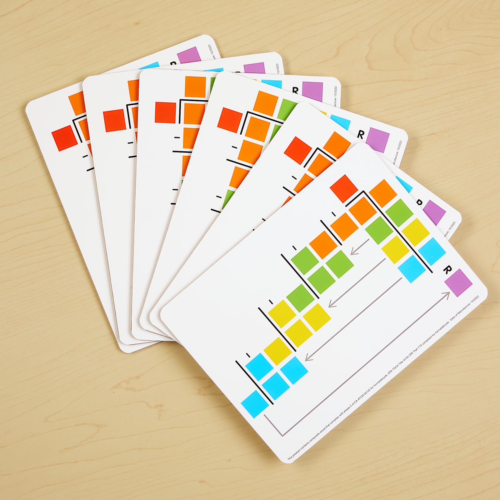 Really Good Stuff Beginning Long Division Dry-Erase Boards - 6 Boards - Image 7