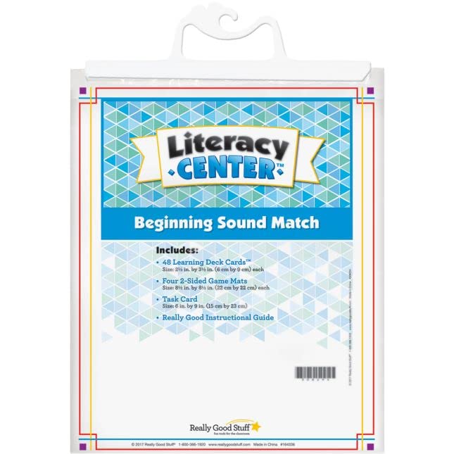 Really Good Stuff Beginning Sound Match Literacy Center™ - 1 Literacy Center - Image 5