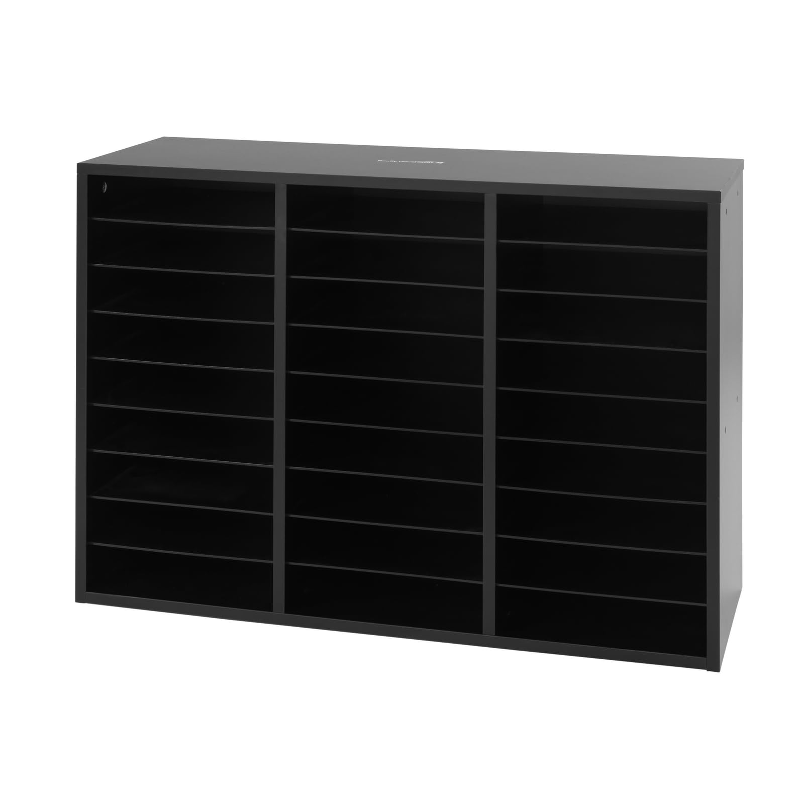 Really Good Stuff Black 27-Slot Mail Center with Trays - Blue - Image 6