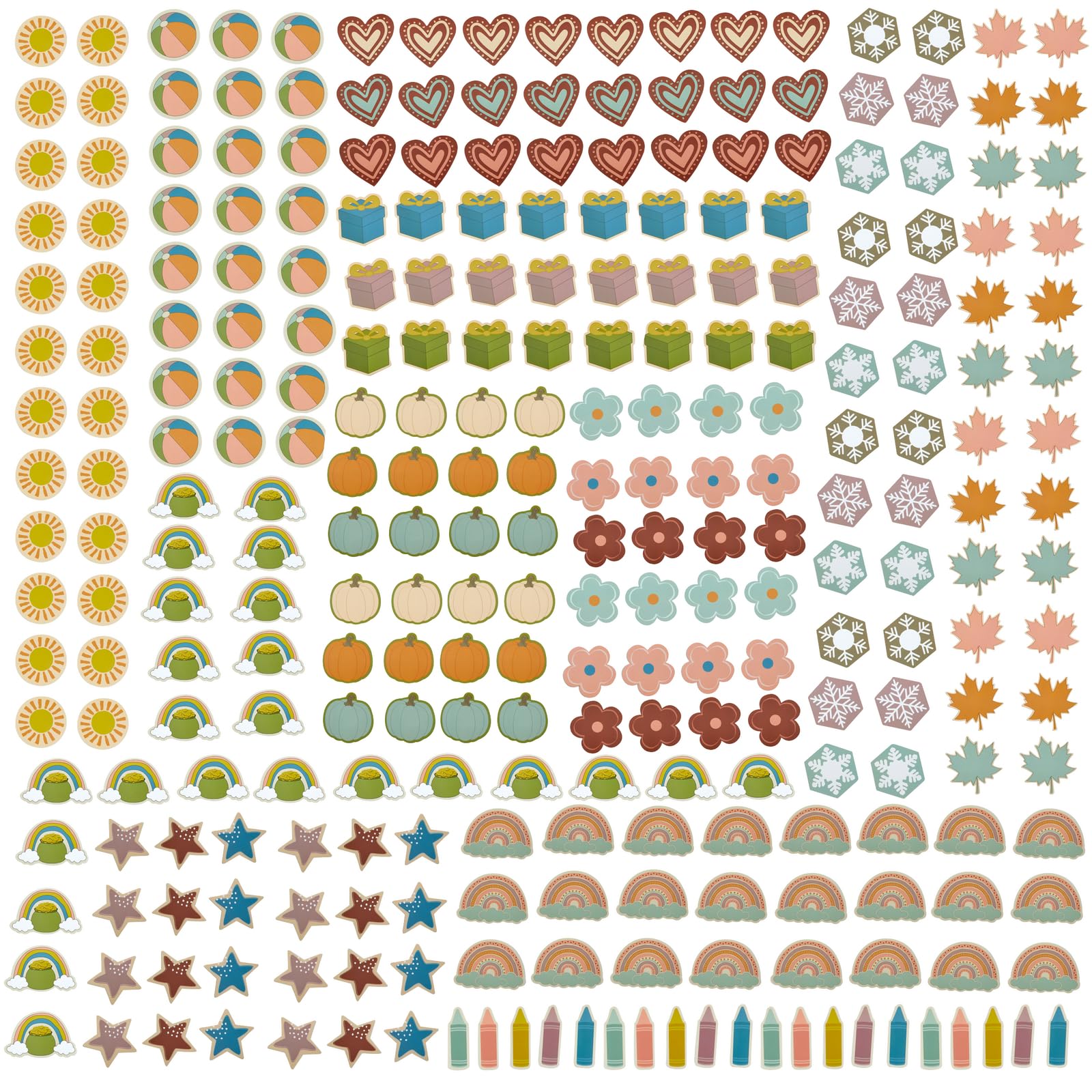 Really Good Stuff Boho Borders & Accents Bulletin Board Classroom Pack - 432 Pieces - Image 7