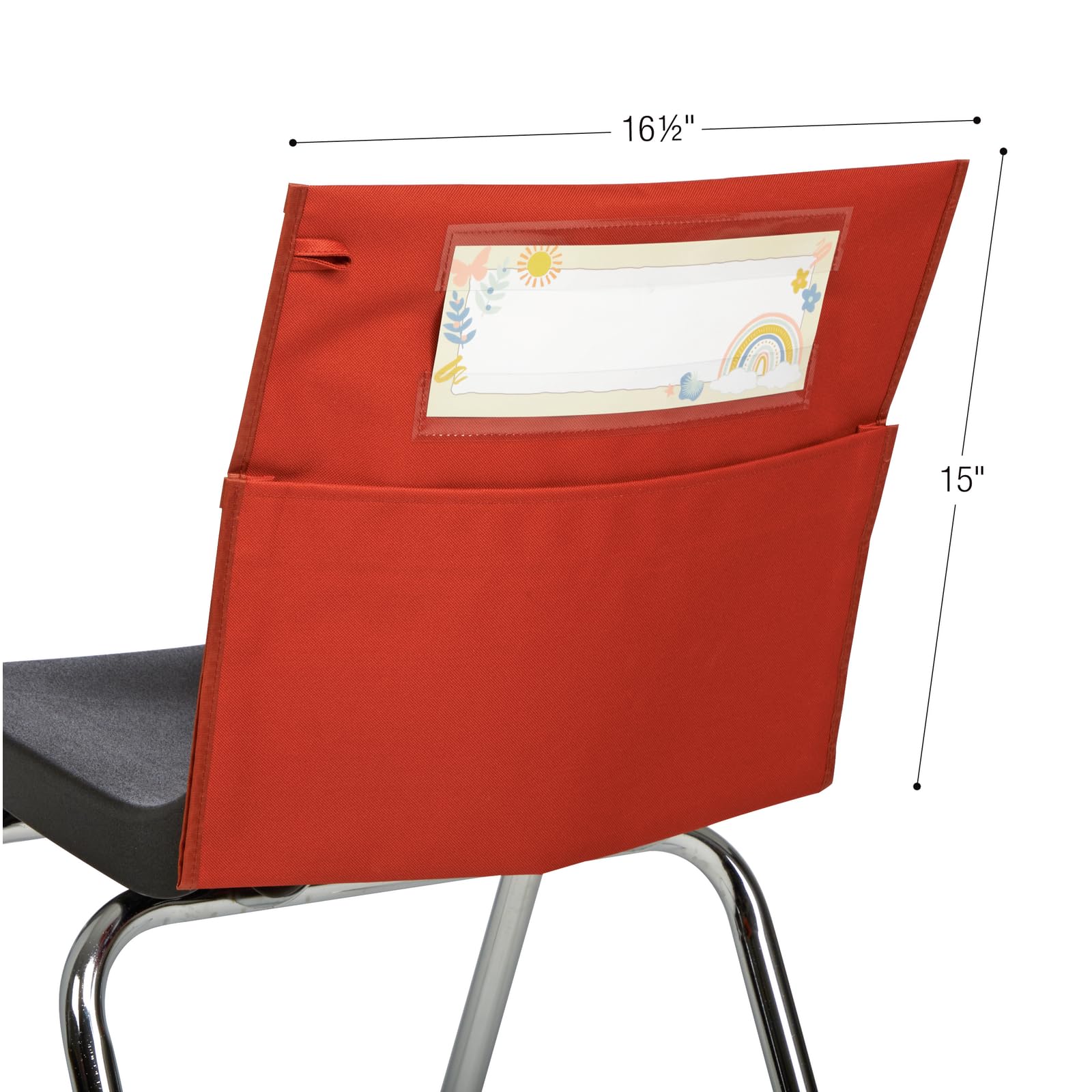 Really Good Stuff Boho Chair Pocket Classic -Clay Chair Pocket with Clay Trim - Single - Image 4