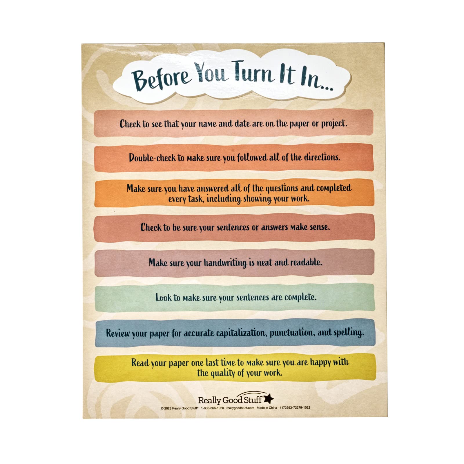 Really Good Stuff Boho Homework Folders - Set of 12 - Image 3