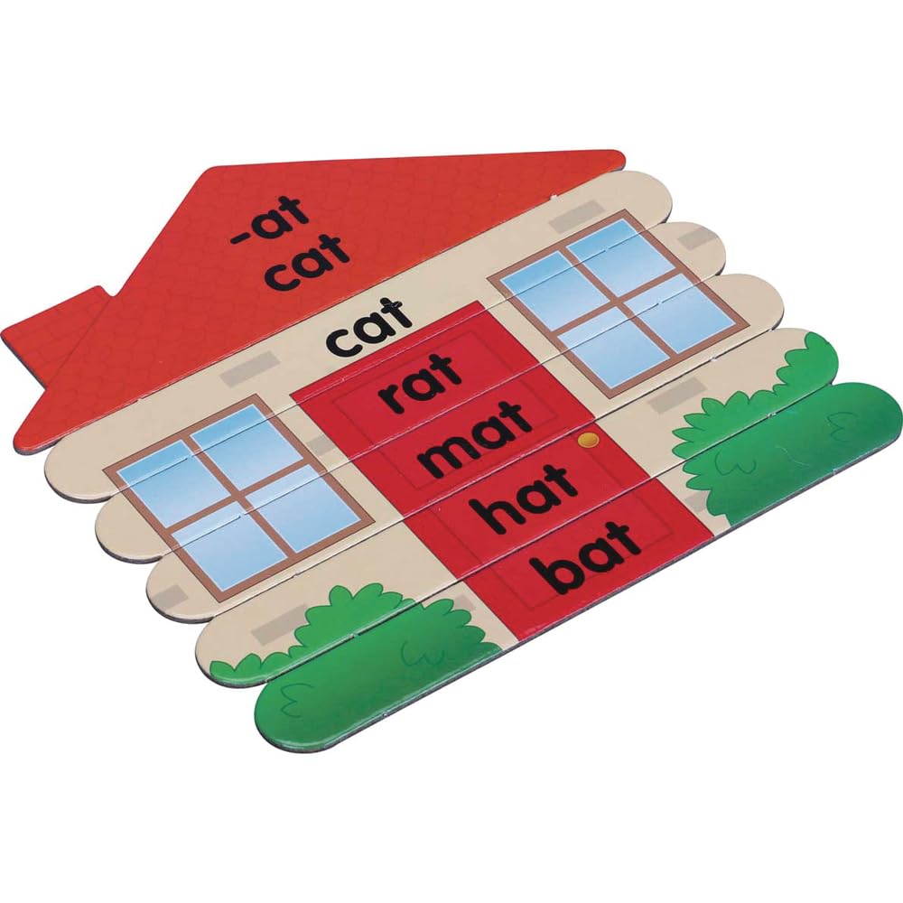 Really Good Stuff Build-A-Word-Family House Activity - Image 3
