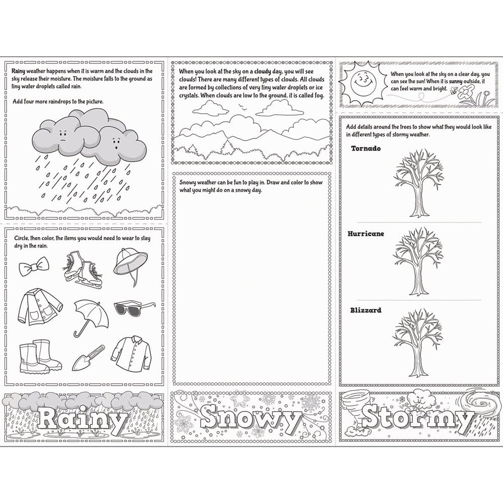 Really Good Stuff Build-Your-Own Flip Books? - Weather - Image 3
