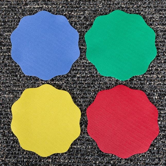 Really Good Stuff Carpet Mark-Its - 4 Colors - Image 5