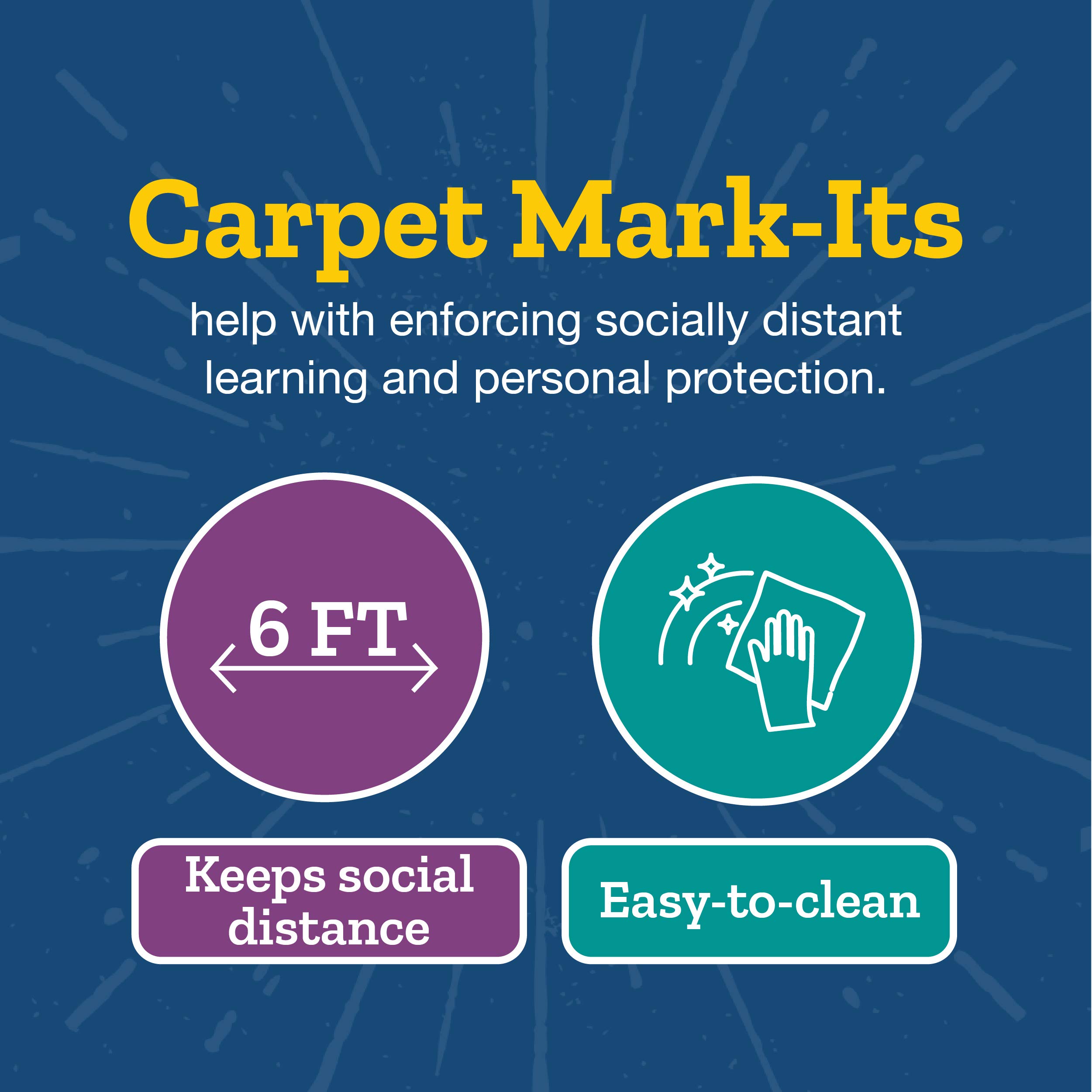 Carpet Mark-Its™ - Paws - 24 Carpet Spots - Image 6