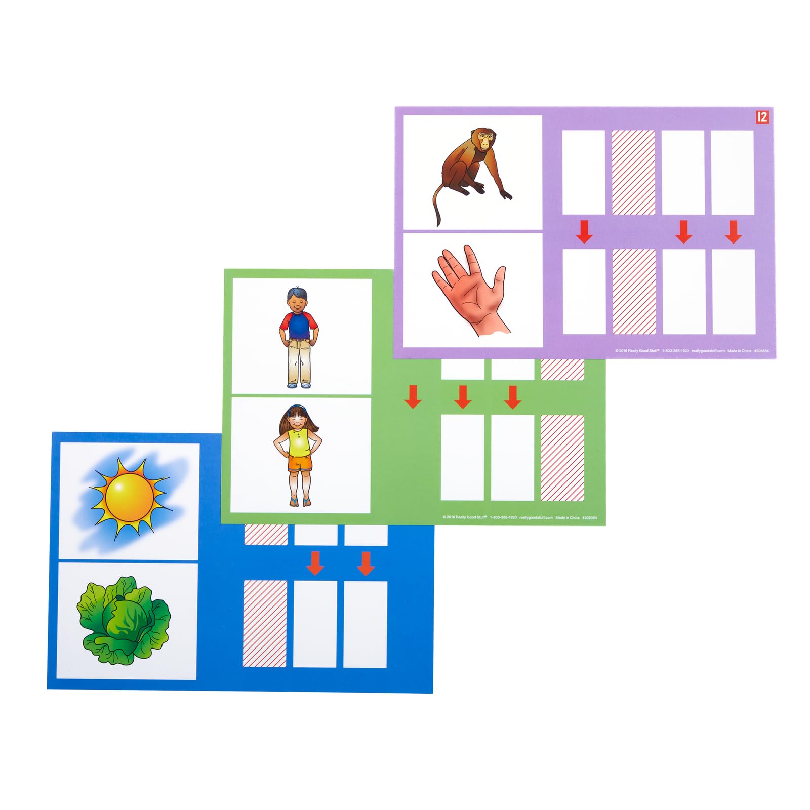 Really Good Stuff Centro de Aprendizaje: Cambia-Palabras (Spanish Change-A-Word) - 1 Literacy Center - Image 4