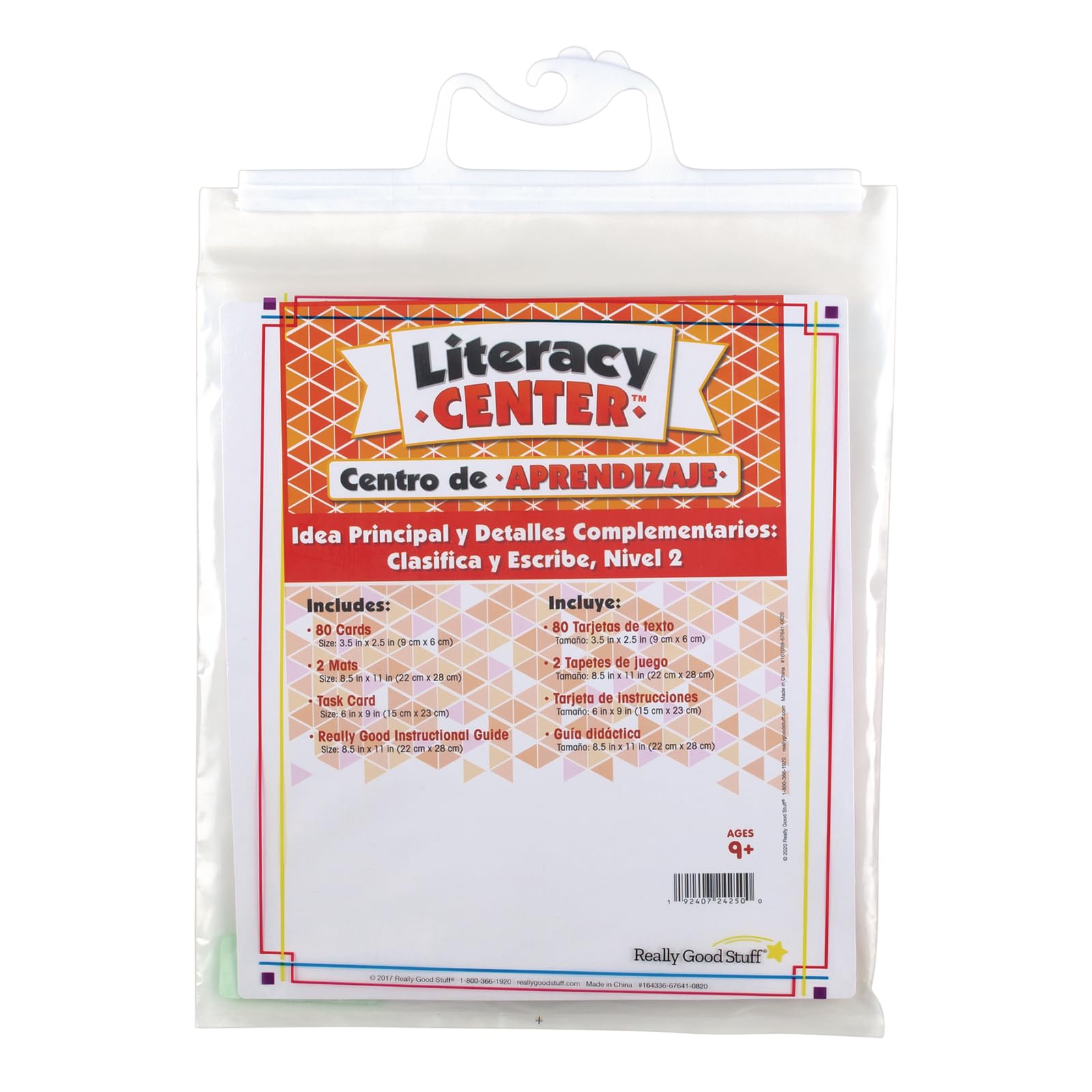 Really Good Stuff Centro de Aprendizaje: Idea Principal y Detalles Complementarios: Clasifica y Escribe, Nivel 2 (Spanish Main Idea and Supporting Details Sort and Write Level 2 Literacy Center) - Image 3