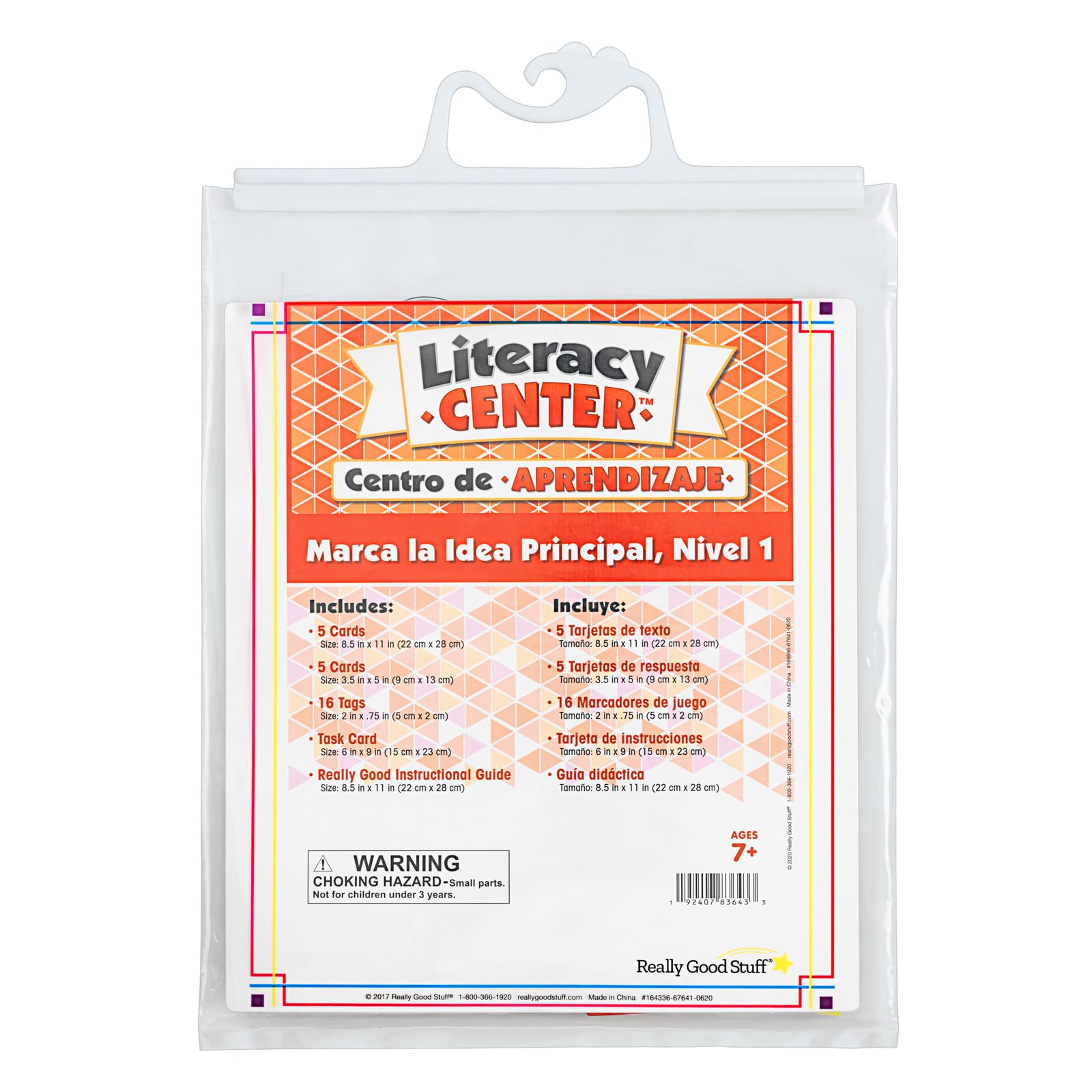 Really Good Stuff Centro de Aprendizaje: Marca la Idea Principal, Nivel 1 (Main Idea Markup Level 1 Literacy
