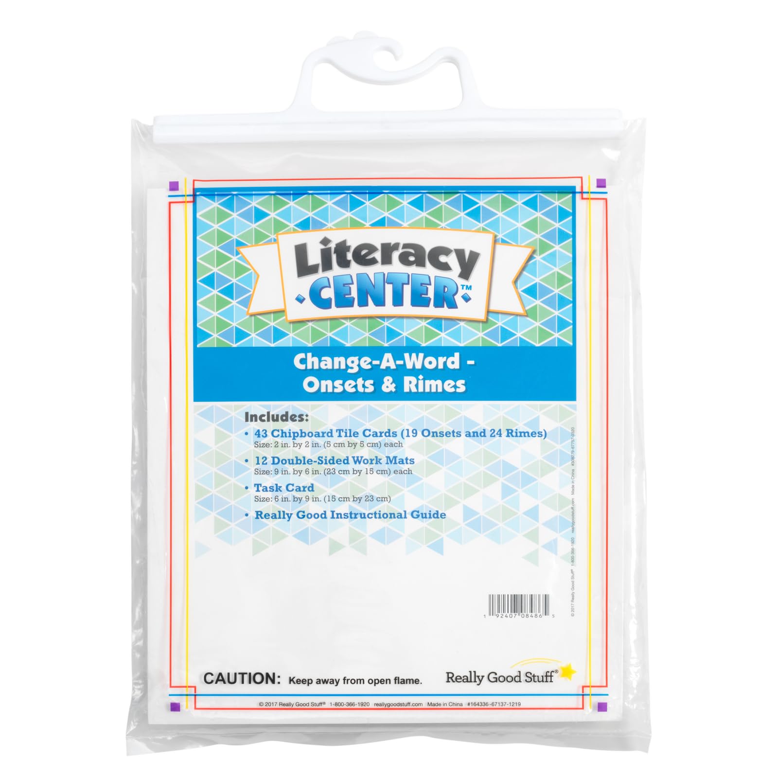 Really Good Stuff Change-A-Word Onsets and Rimes Literacy Center