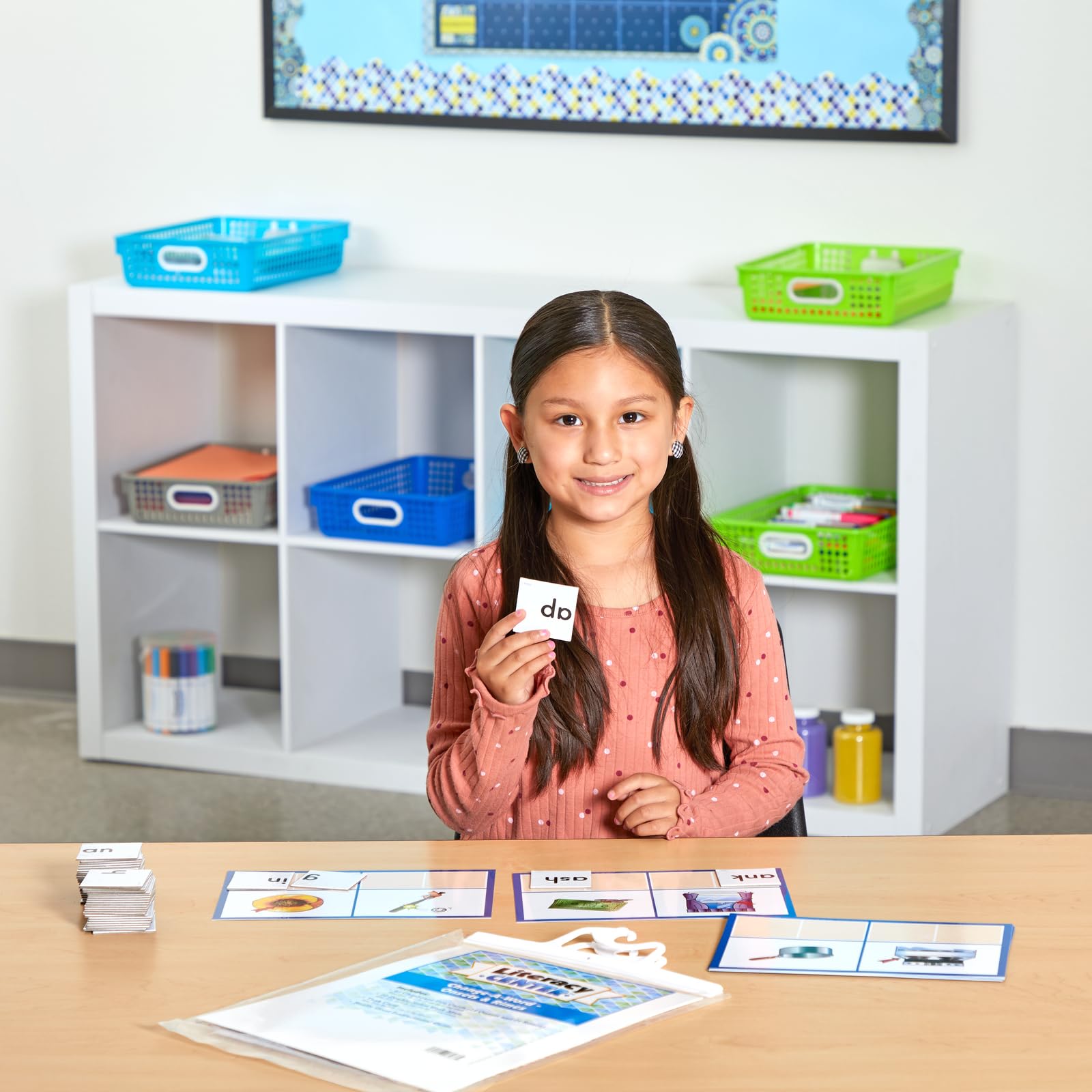 Really Good Stuff Change-A-Word Onsets and Rimes Literacy Center - Image 3