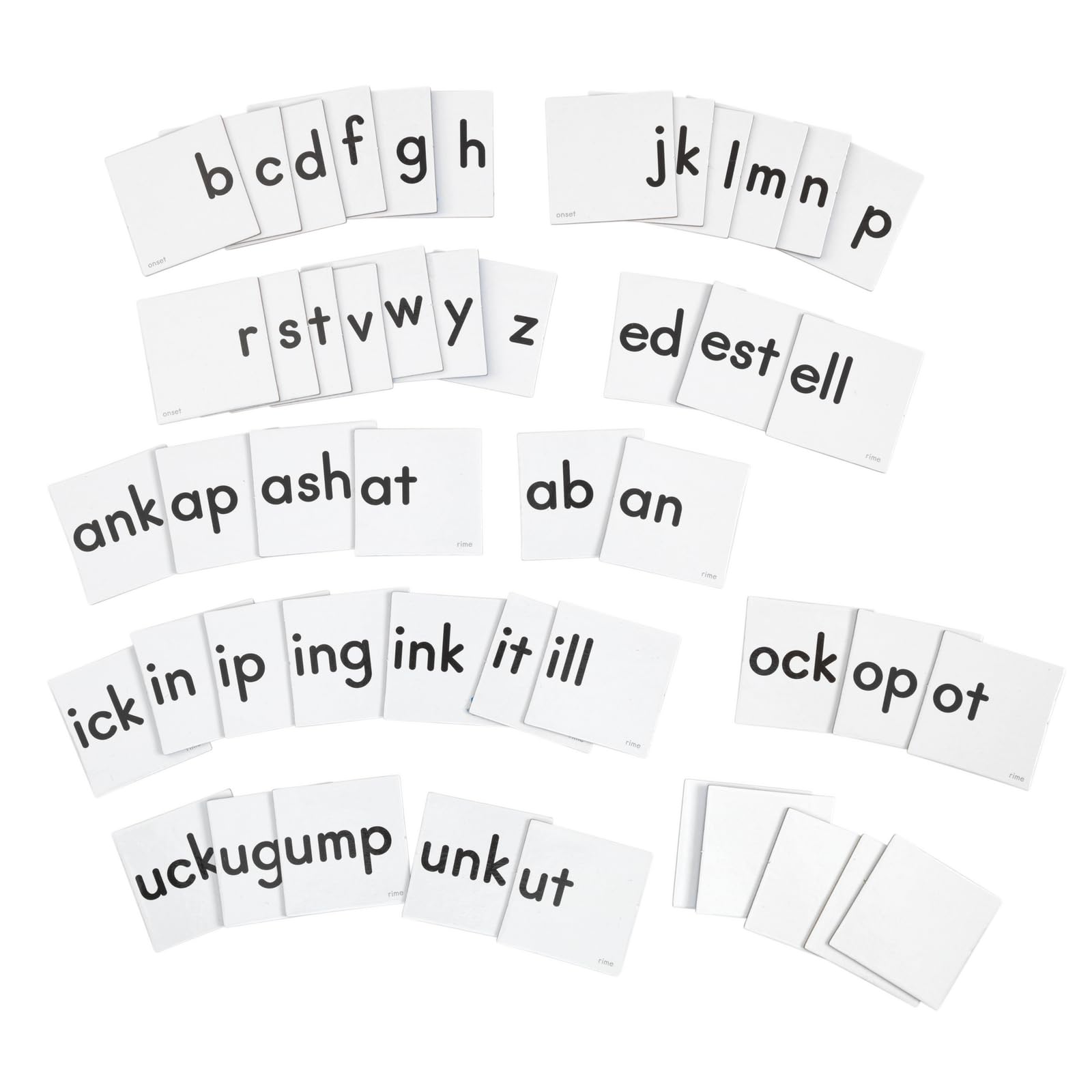Really Good Stuff Change-A-Word Onsets and Rimes Literacy Center - Image 4