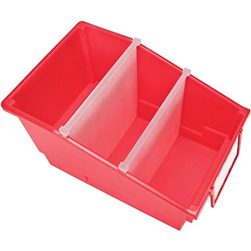 Really Good Stuff Chapter Book Library Bins with Dividers, 8.75" x 13.5" x 7.75" - 12 Pack, Black, Plastic Shelf Bin Organizer for Classroom Library, Book Organization, Documents, Files, Magazines - Image 4