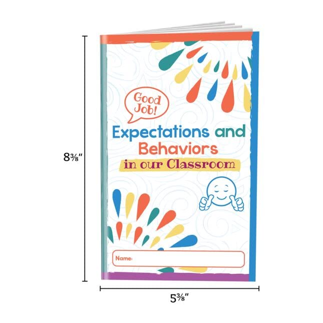 Really Good Stuff Classroom Expectations and Behaviors Journals -24 Pack- Interactive Journal to Help Kids Make Better Choices in The Classroom - Image 5
