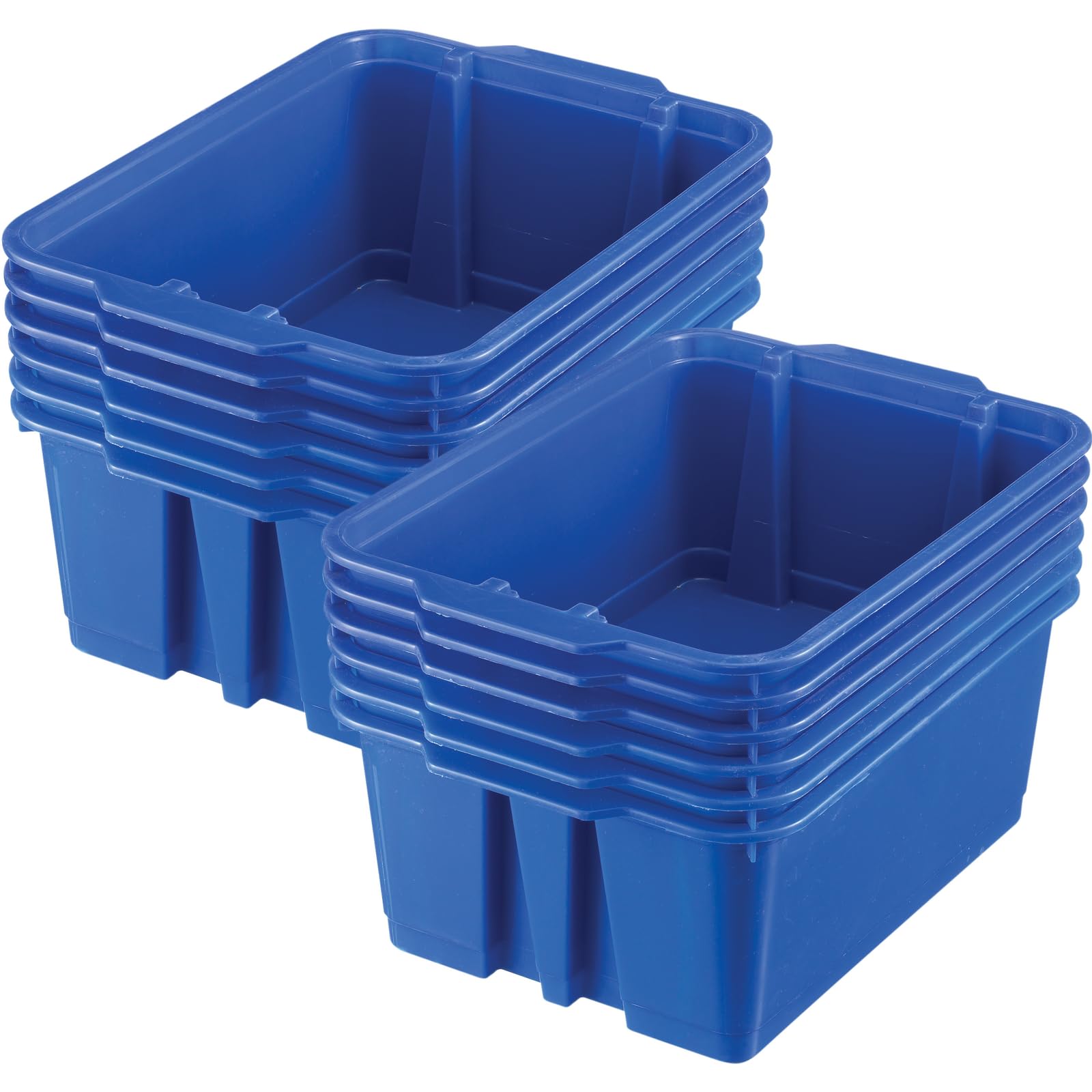 Really Good Stuff Classroom Stacking Bins (Blue)
