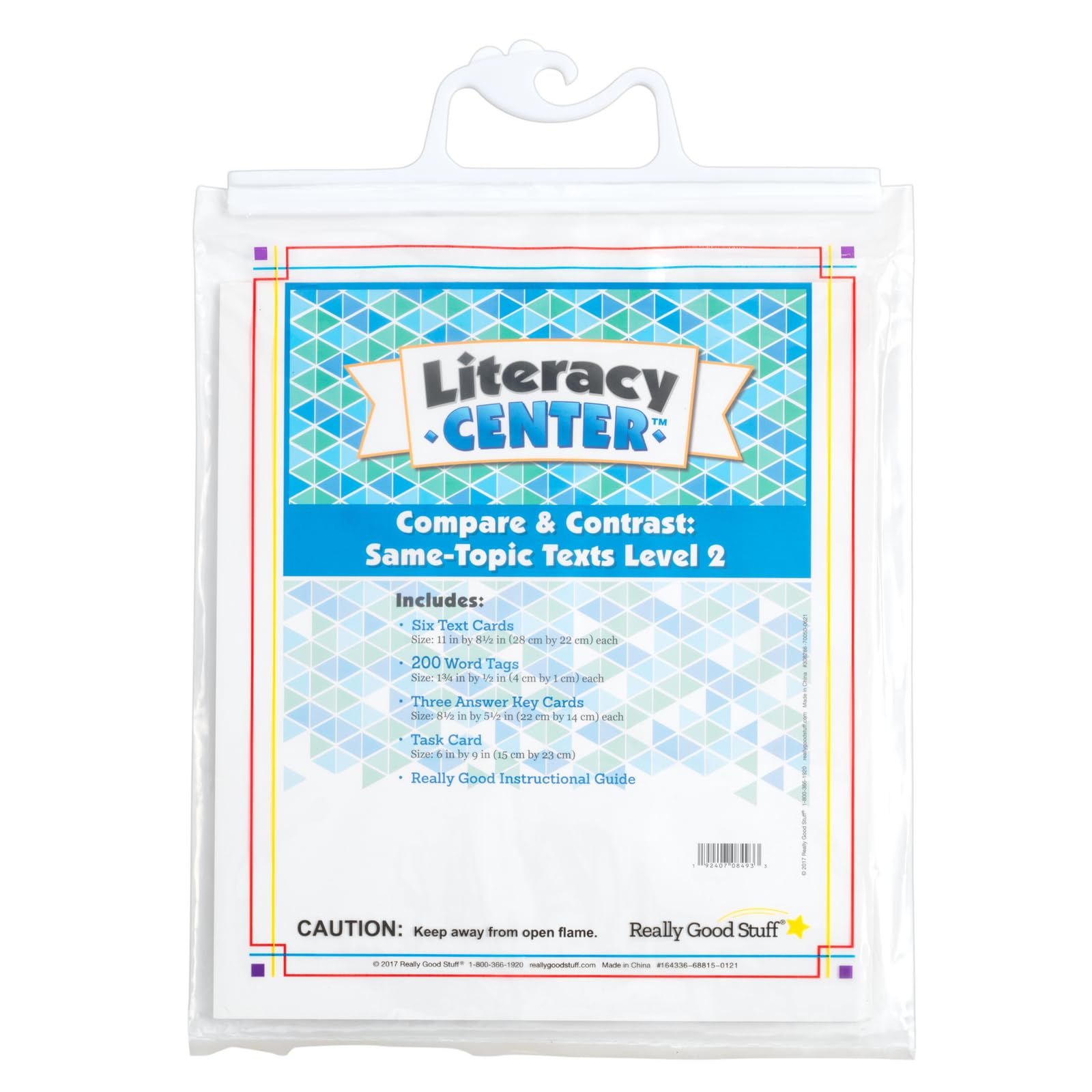 Really Good Stuff Compare and Contrast Same-Topic Texts Level 2 Literacy Center™ - 1 Literacy Center