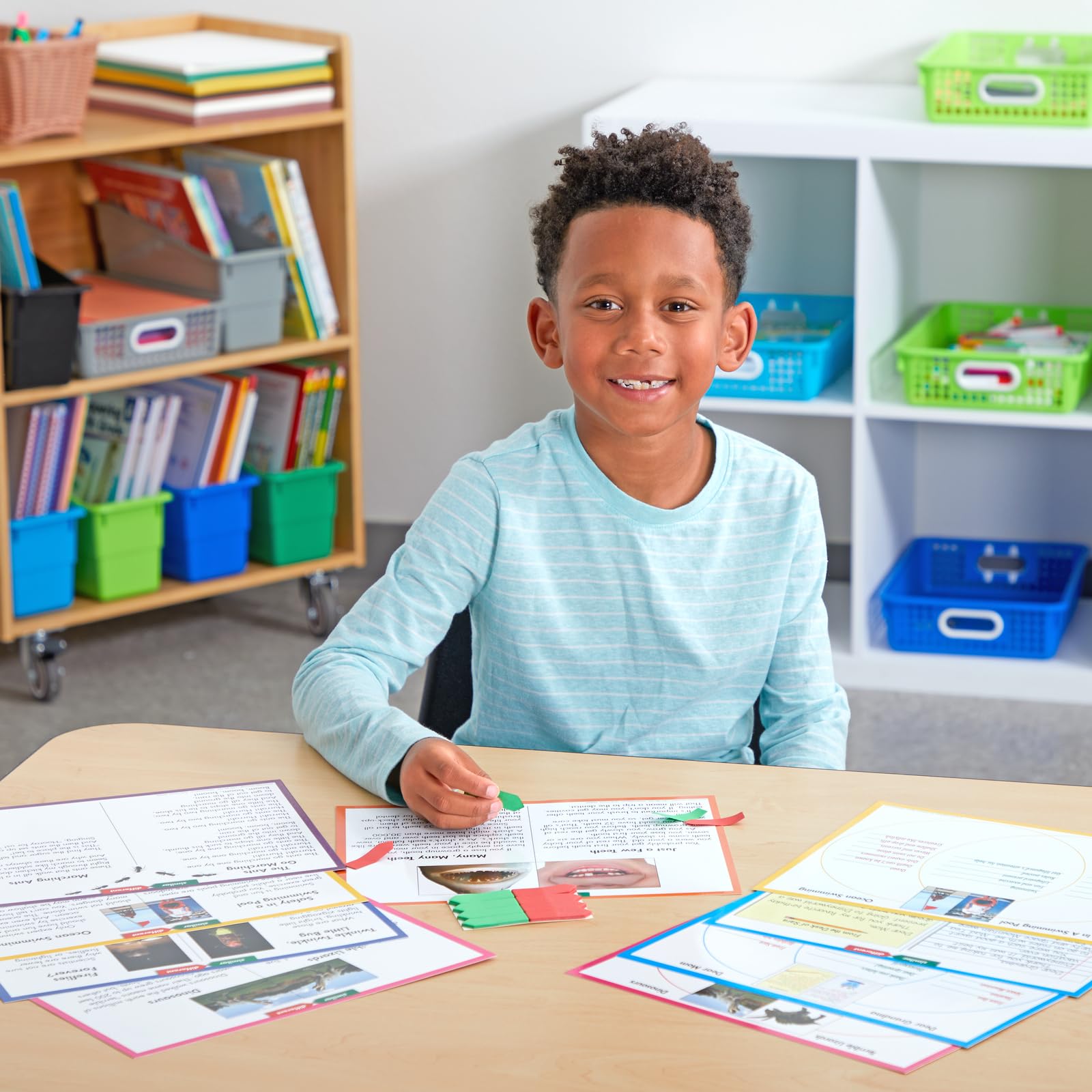 Really Good Stuff Compare and Contrast Same-Topic Texts Level 1 Literacy Center - 1 Literacy Center - Image 3