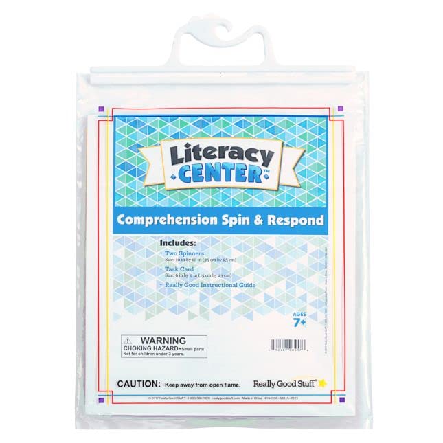 Really Good Stuff Comprehension Spin and Respond Literacy Center™ - 1 Literacy Center - Image 4