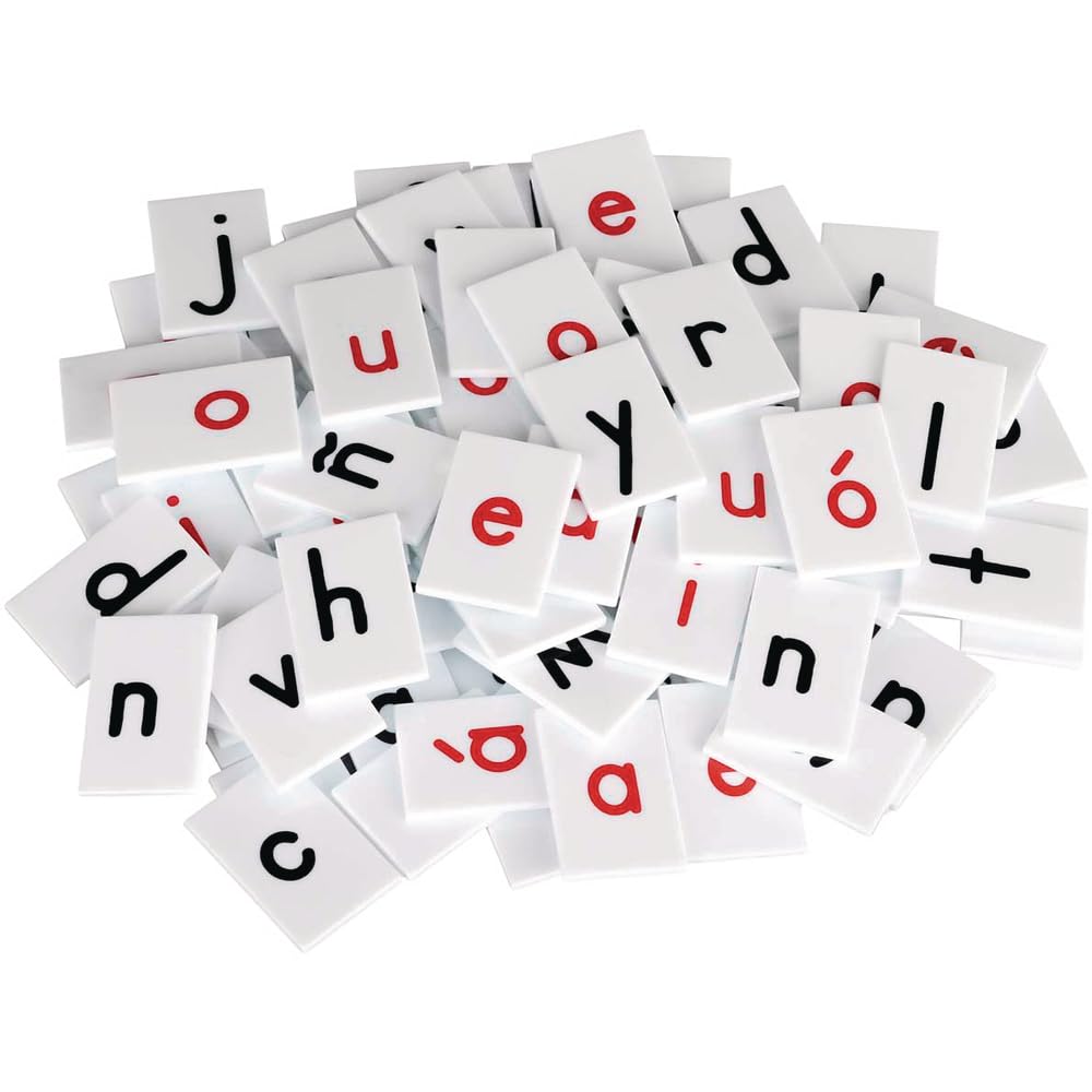 Really Good Stuff Construcci?n de palabras Tapetes, tarjetas y letras (Spanish Word Building Mats, Cards, and Letter Tiles) - 1 Multi-Item kit - Image 3